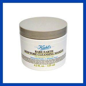 Kiehl’s Rare Earth Deep Pore Cleansing Masque Mask Full Size Minimize Pores